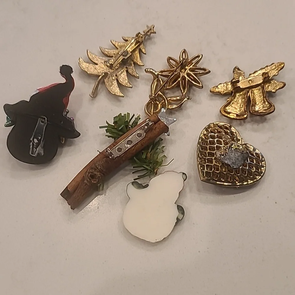 Damaged Random Lot Of Pins/ Brooches
